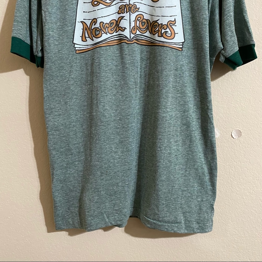 Vintage- 70s 80s Librarians Are Novel Lovers Shirt View 3